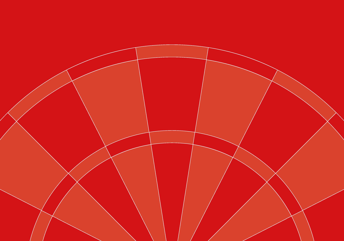 Wandtapete Dart rot - Breite 400 cm x Höhe 280 cm - Motiv: Dartboard