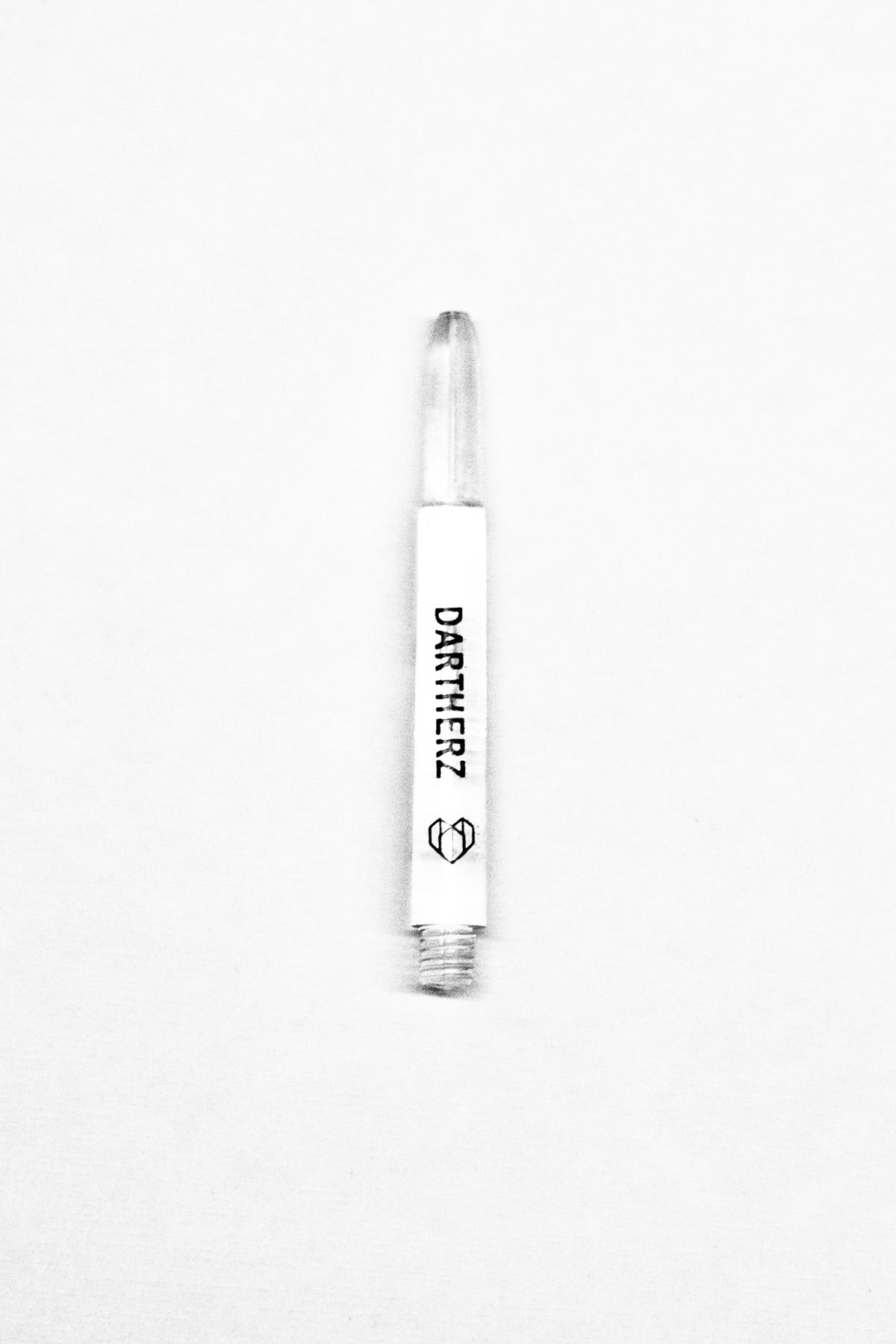 Dartherz Shafts transparent clear 48 mm - Set je 3 Stück
